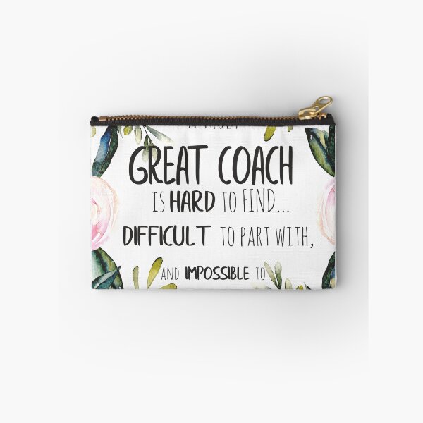 Item preview, A truly great coach is hard to find Quote / Coach thank you quote / Appreciation gift designed and sold by tanabe.