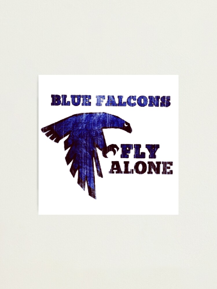 Blue Falcons Military Shirt Photographic Print for Sale by RallypointApp