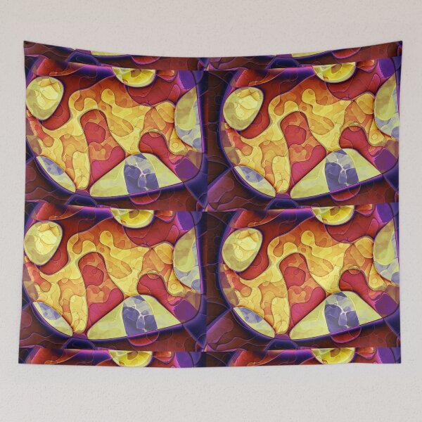 Item preview, Colourful Painterly Shapes designed and sold by pinkal.