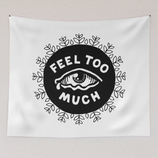 Item preview, Feel Too Much Eye designed and sold by 32BlackRoses.
