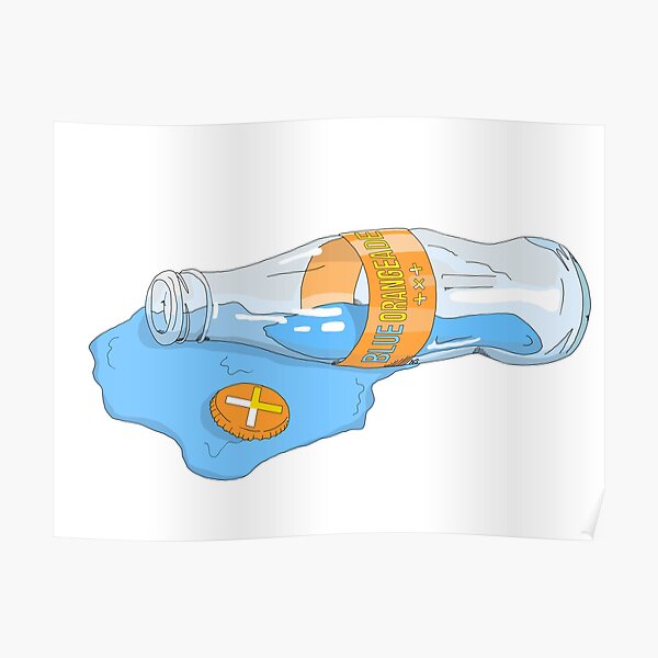 blue orangeade Poster
