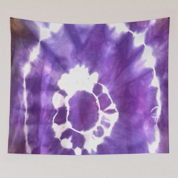 Artikelvorschau, Tie Dye lila blau entworfen und verkauft von hellcom.