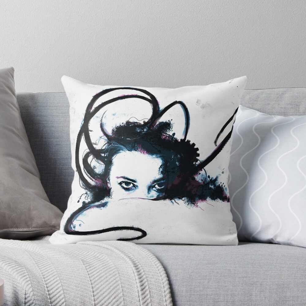 Item preview, Throw Pillow designed and sold by ExperimentQ.