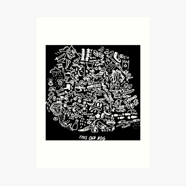 Mac DeMarco ‘This Old Dog’ Art Music Album Poster Print 12" 16" 20" 24" Sizes 