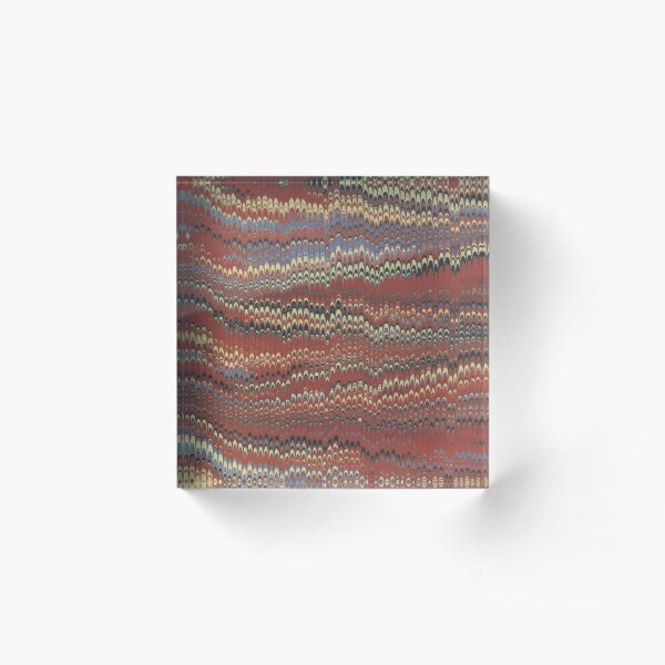 Flow Art Acrylic Block