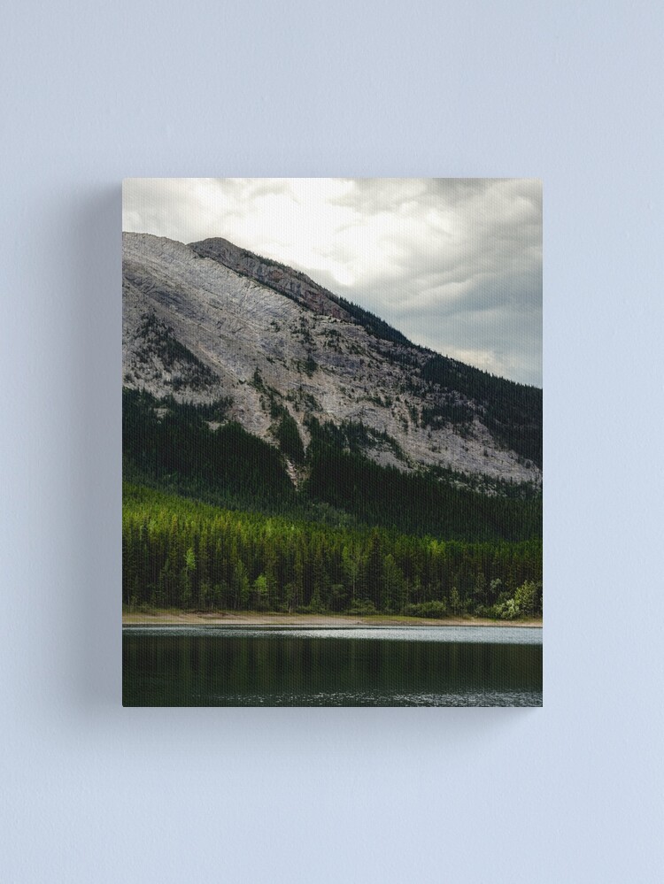Thumbnail 1 of 3, Canvas Print, Wedge Pond designed and sold by darren-j-mcleod.