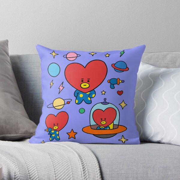 bt21 throw pillow