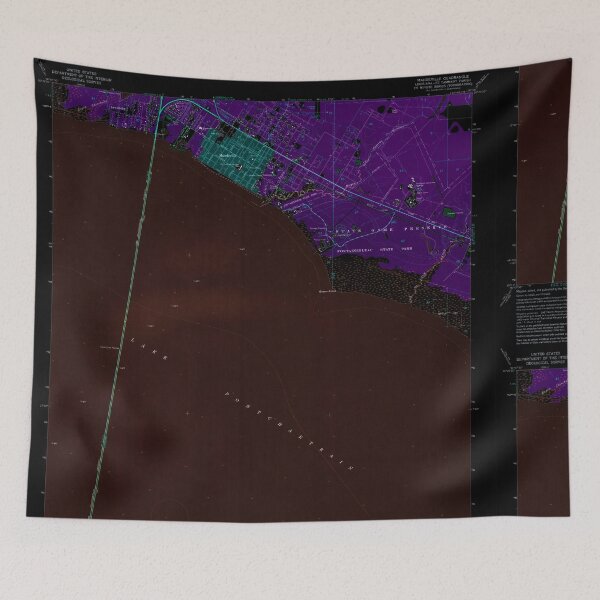 Item preview, USGS TOPO Map Louisiana LA Mandeville 332694 1968 24000 Inverted designed and sold by WetdryvacRB01.