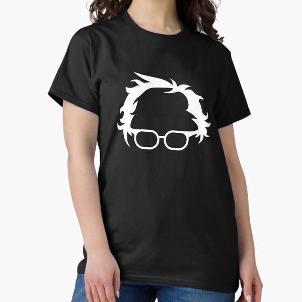 Item preview, Bernie Sanders Silhouette, Hair, Glasses designed and sold by TeeBouteek.