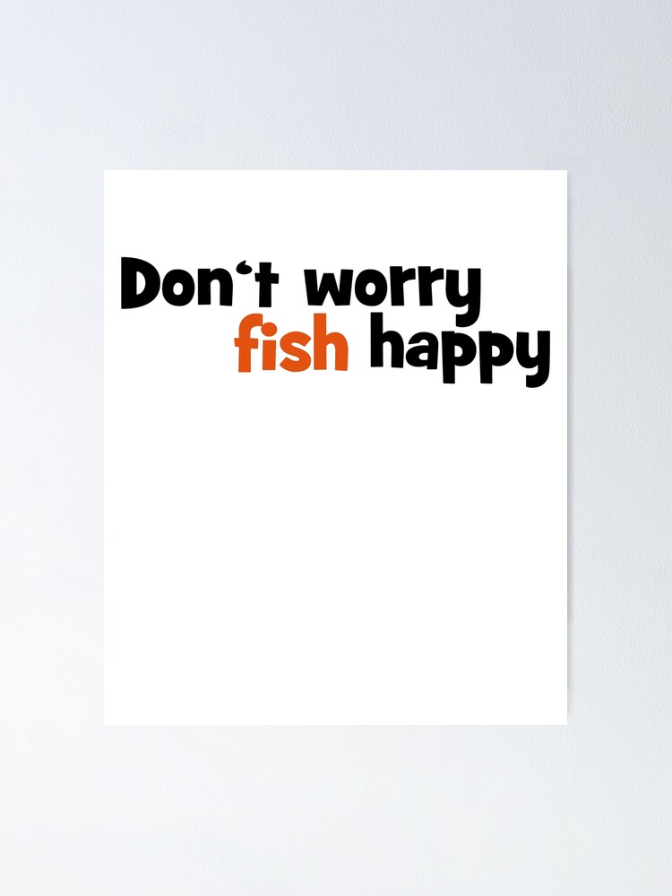 Thumbnail 1 of 3, Poster, fish happy designed and sold by Vectorqueen.