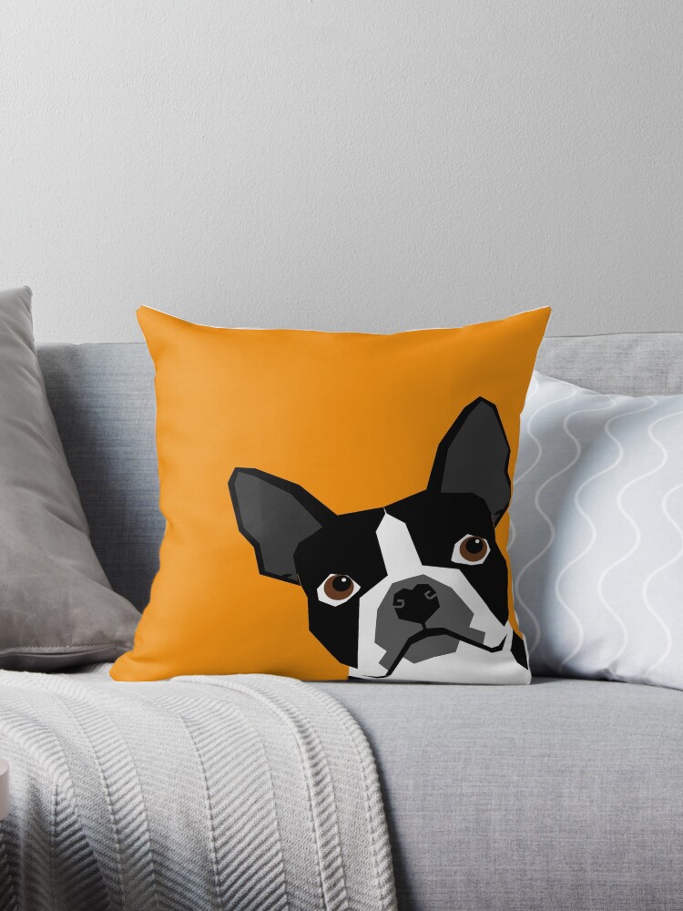 throw pillows with dog pictures