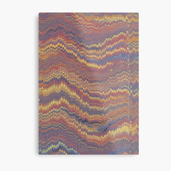 Fluid Art Metal Print