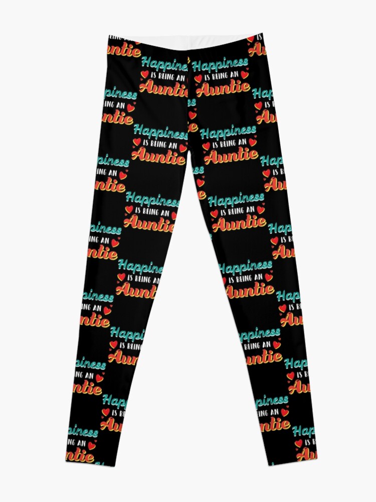 Discover Happiness Is Being An Auntie Leggings