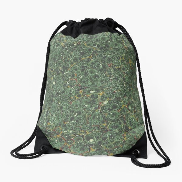 Fluid Art Drawstring Bag