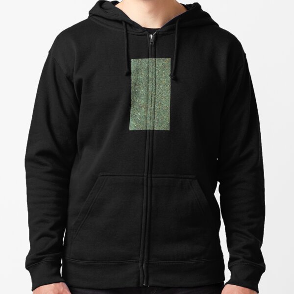 Fluid Art Zipped Hoodie