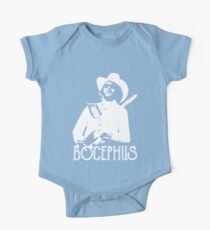 Body de manga corta para bebé Bocephus - Hank Williams Jr - Plantilla Blanca