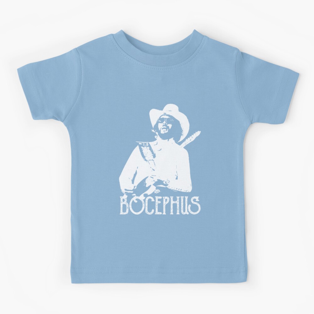 Bocephus - Hank Williams Jr - White Stencil Kids T-Shirt