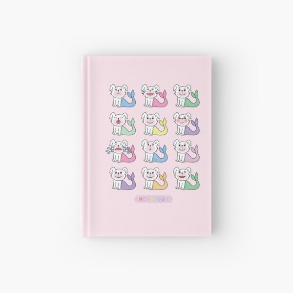 Merdoggos in Colors and with Emojis! Hardcover Journal