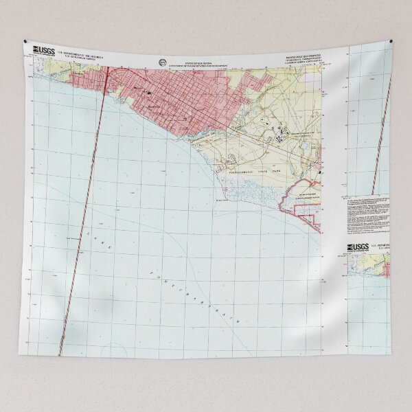 Item preview, USGS TOPO Map Louisiana LA Mandeville 332695 1998 24000 designed and sold by WetdryvacRB01.