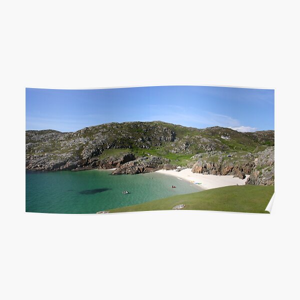 Glorious Achmelvich, Assynt Poster