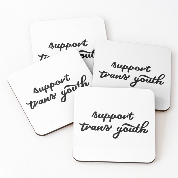 Item preview, Support Trans Youth - typography  designed and sold by justsomethings.