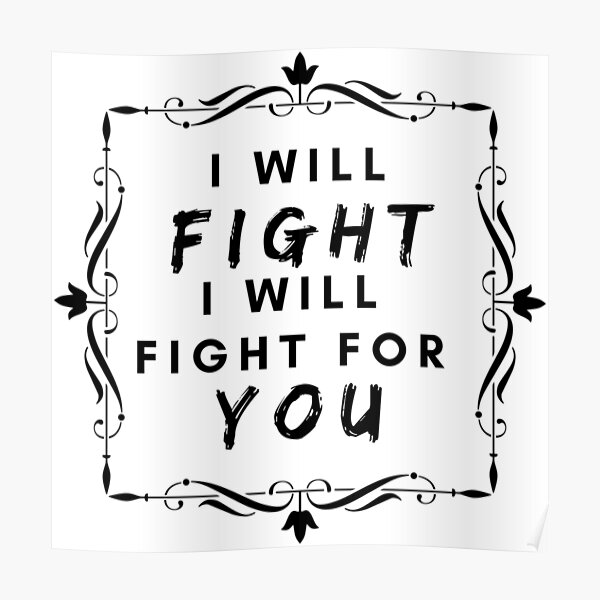 "Don't Give Up on Me " Poster for Sale by HeatherForever Redbubble