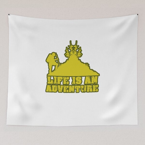 Item preview, Life is an adventur | Outdoor T-shirt designed and sold by Rokahr-overland.