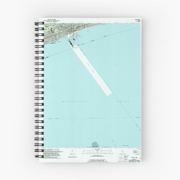 Item preview, USGS TOPO Map Mississippi MS Gulfport South 335753 1994 24000 designed and sold by WetdryvacRBO2.