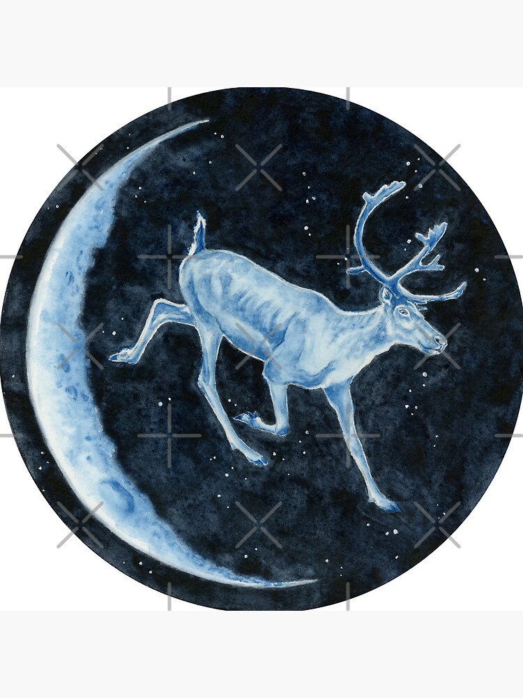 Magical, Glowing Reindeer by HajraMeeks