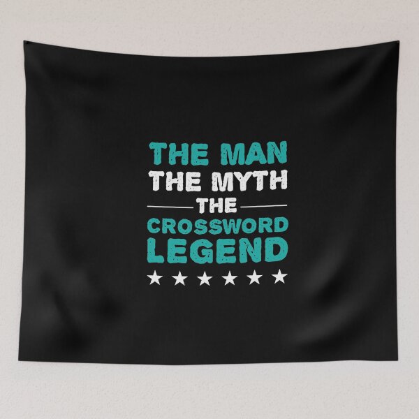 Item preview, The Crossword Legend designed and sold by MooonTees.