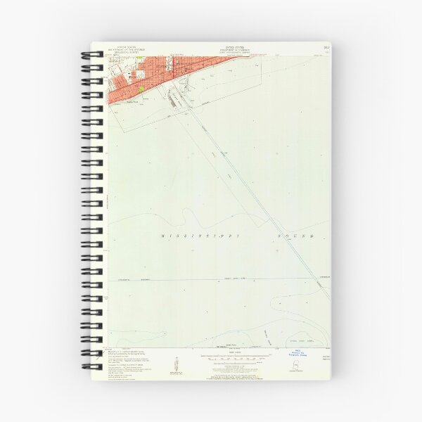 Item preview, USGS TOPO Map Mississippi MS Gulfport South 335754 1954 24000 designed and sold by WetdryvacRBO2.
