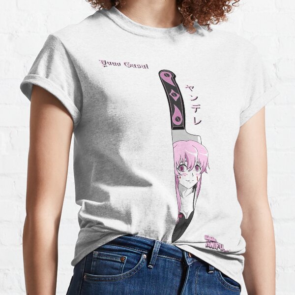 Camiseta Mirai Nikki - Anime, Camiseta Feminina Esg Nunca Usado 79135524