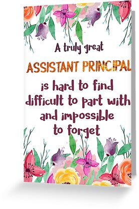 Assistant Principal Farewell Gift Leaving Gift Idea Assistant