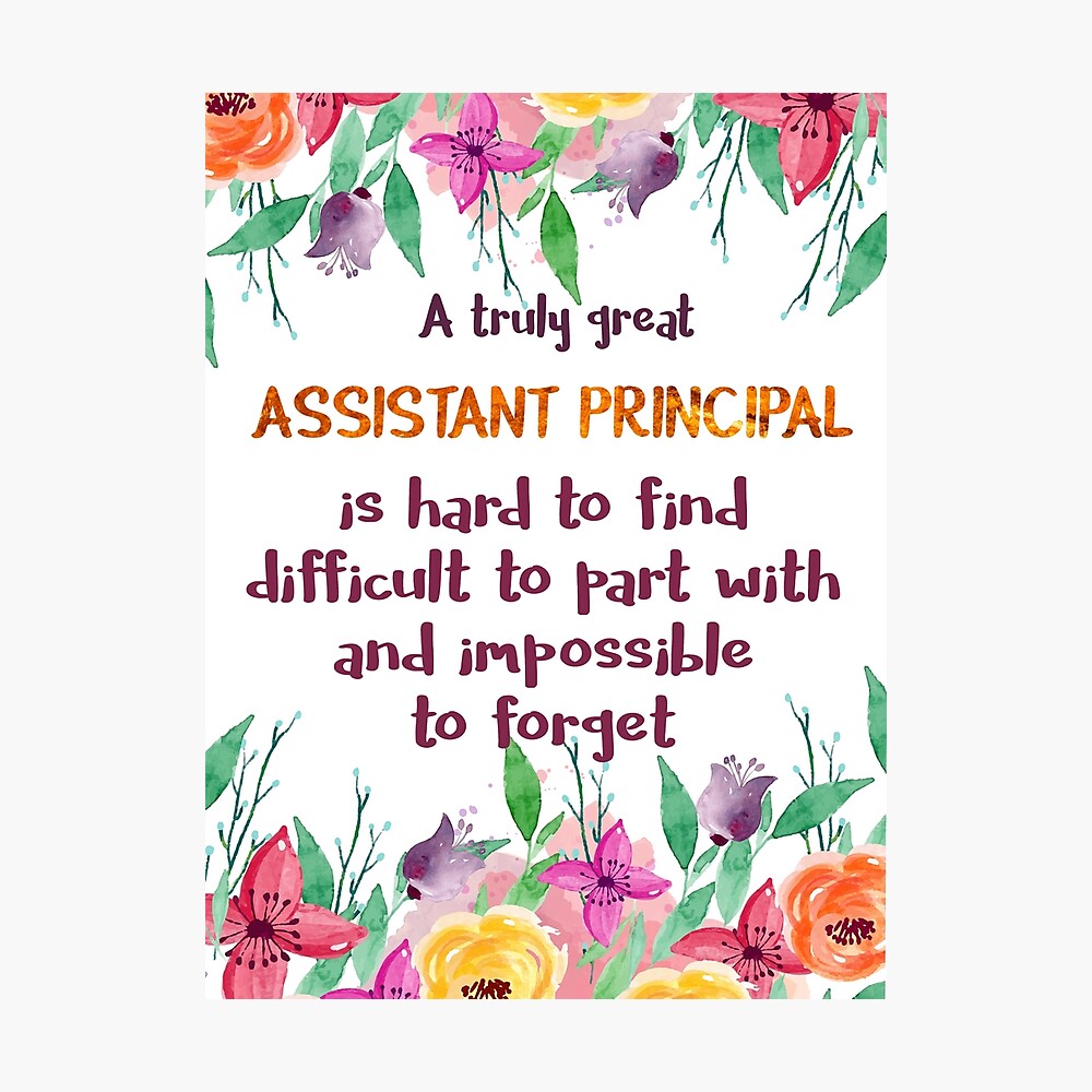 assistant principal farewell gift leaving gift idea