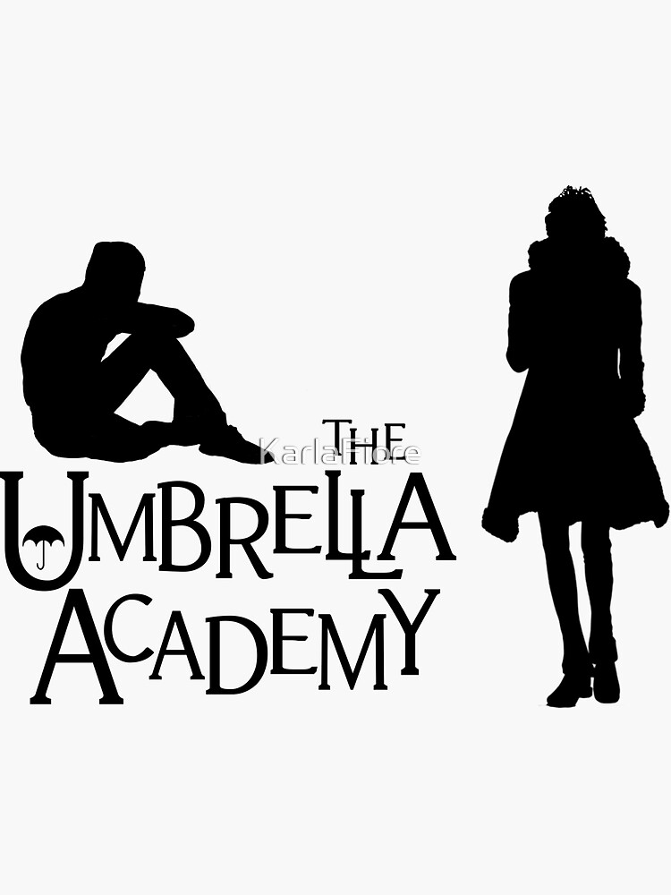 Klaus And Ben Hargreeves Umbrella Academy Sticker For Sale By Karlafiore Redbubble 