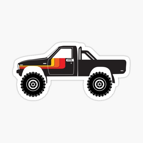 1st Gen Offroad 4x4 Pickup Sticker