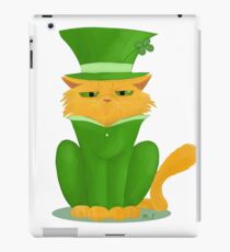 Glückliche Katze iPad-Hülle & Klebefolie