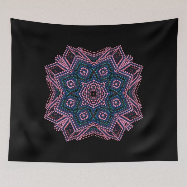 Item preview, Four-sided Mandala - Mandelbulb 3D Fractal Rendering designed and sold by Lyle Hatch.