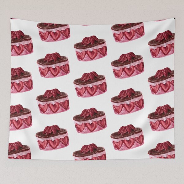 Item preview, strawberry cake designed and sold by CakeGaming.