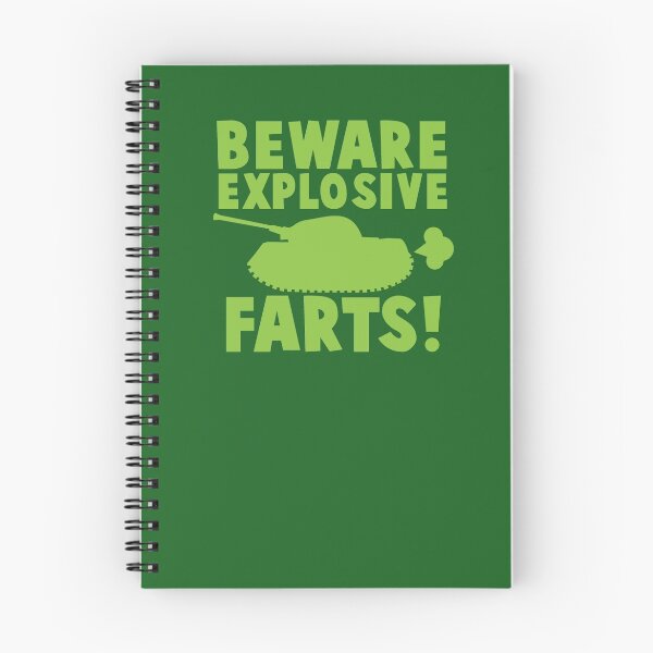 Item preview, BEWARE Explosive farts light green with military tank designed and sold by jazzydevil.