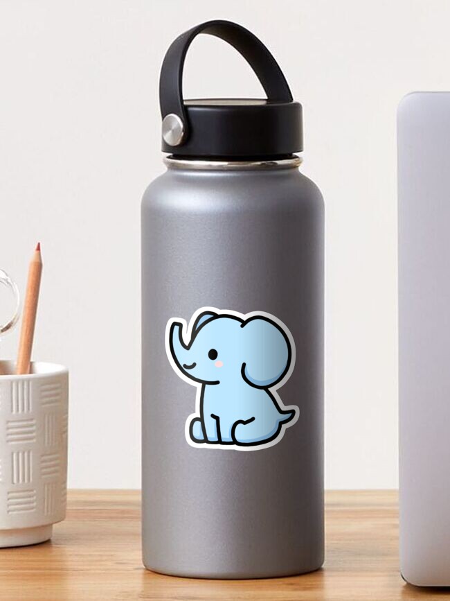 Sticker, Elephant designed and sold by littlemandyart