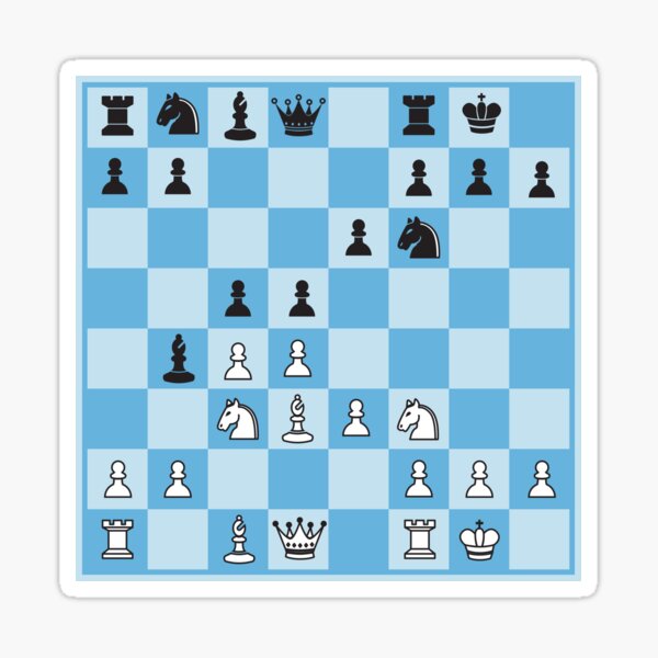Chess Game Sticker