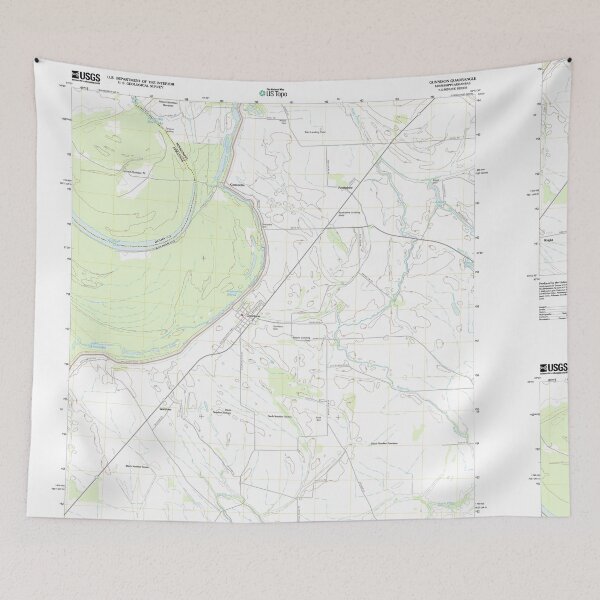 Item preview, USGS TOPO Map Mississippi MS Gunnison 20120418 TM designed and sold by WetdryvacRBO2.