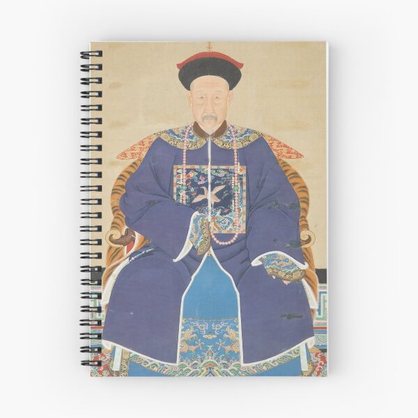 Item preview, An Ancestor Portrait of an Official - Chinese, 19th century - Scroll painting - Mandarin Court Emperor designed and sold by cdmprints.