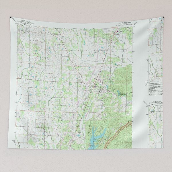 Item preview, USGS TOPO Map Mississippi MS Guntown 335759 1992 24000 designed and sold by WetdryvacRBO2.