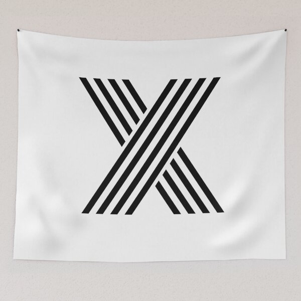 Item preview, Alphabet X (Uppercase letter x), Letter X designed and sold by marosharaf.