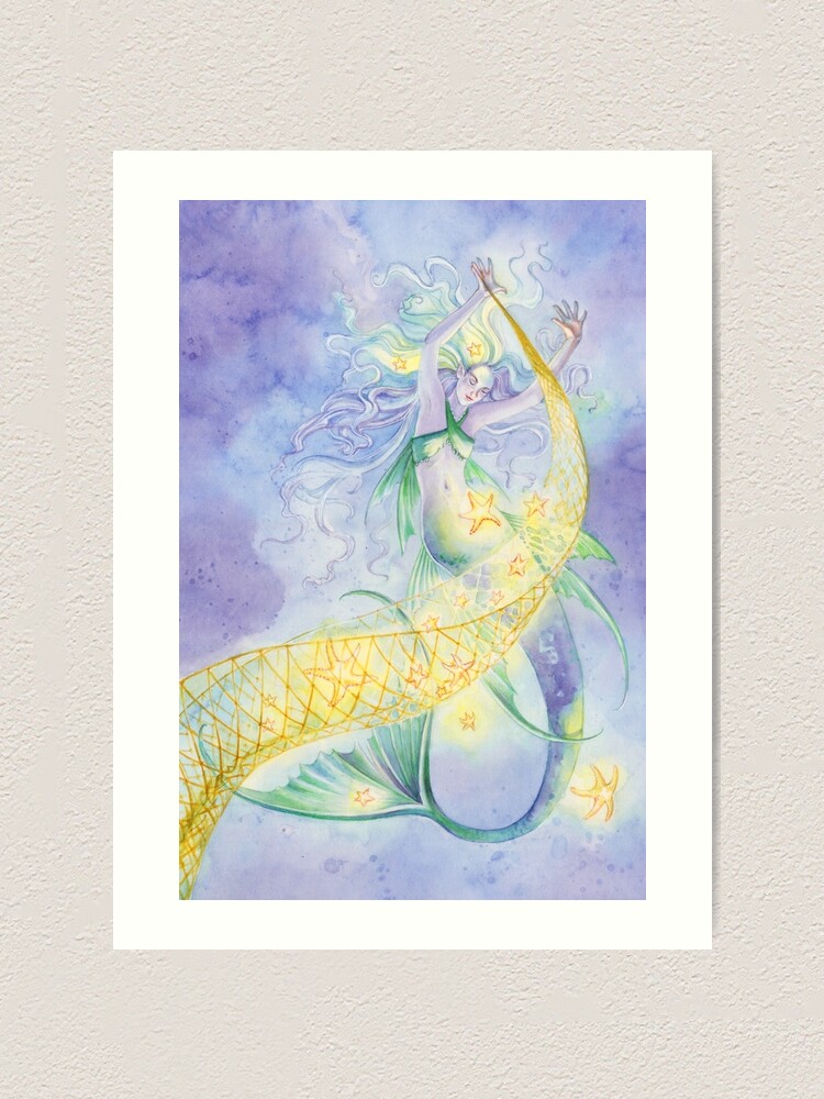 Thumbnail 1 of 3, Art Print, Stardancer designed and sold by janetchui.