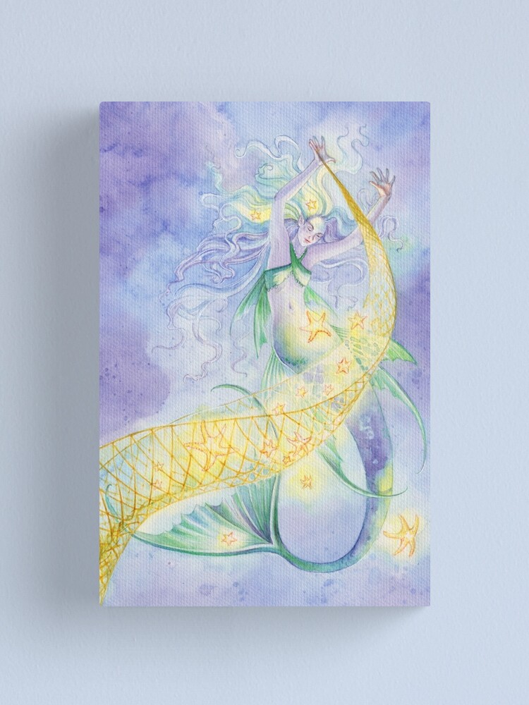Thumbnail 1 of 3, Canvas Print, Stardancer designed and sold by janetchui.