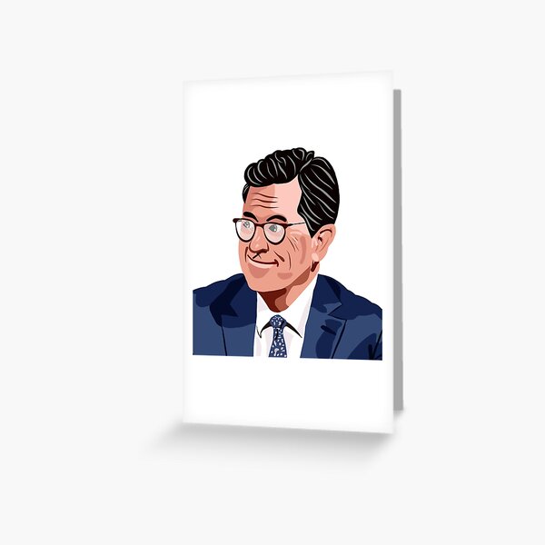 Stephen Colbert Greeting Card