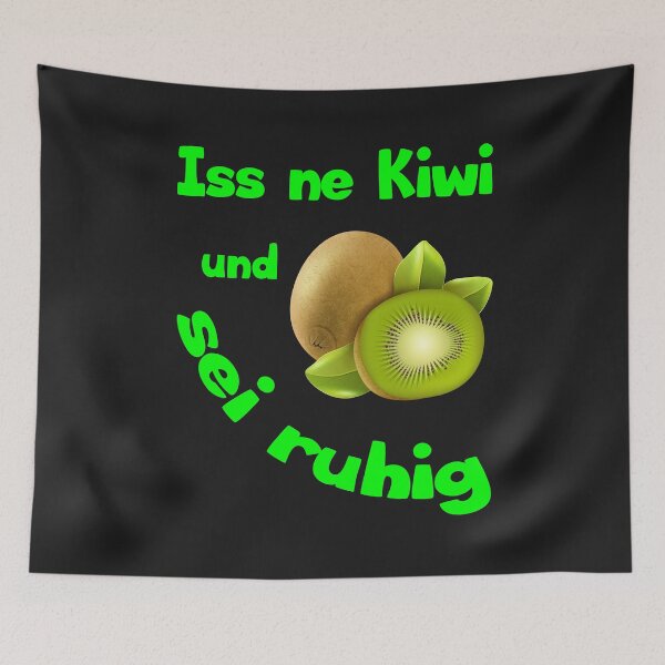 Item preview, Kiwi picture sayings. Eat a kiwi and be quiet. designed and sold by dm4design.
